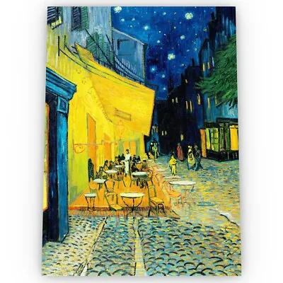 Cafe Terrace At Night Van Gogh Poster Satin High Quality Archival A1 A2 A3 • £8.49