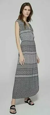 Witchery Dress Womens Size 10 Long Maxi Wrap Sleeveless Dress • $34.95