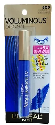 NEW L'Oreal Voluminous Original Bold Eye Mascara #900 Cobalt Blue - SHIPS FREE • $11.99