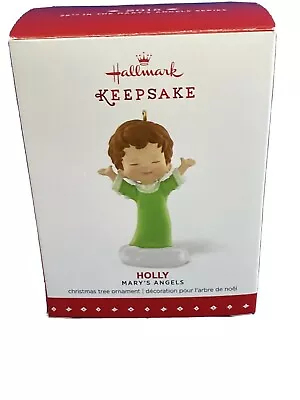 2015 Hallmark HOLLY 28th In The Mary's Angels Series Ornament FREE Shipping! • $8.75