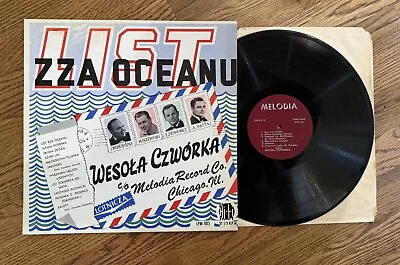 Wesoła Czwórka - ZZA OceanU Last LP - MELODIA LPM 1015 - Polish MONO - VG+ • $10