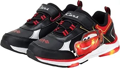 Josmo Kids Disney Pixar Cars Boys' Sneakers - Laceless Light-Up Size Toddler • £29.30