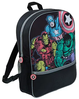 Marvel Avengers Luxury Backpack Large School College Laptop Comic Bag Rucksack   • £16.99