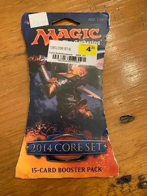 Magic The Gathering 2014 CORE SET 15-Card Booster Pack NEW/FACTORY SEALED • $4.99