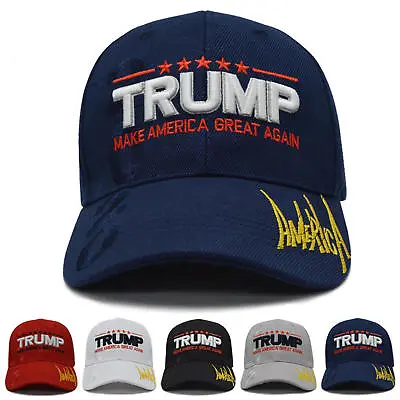 $19.29 • Buy TRUMP 2024 HAT Take America Back Save America Embroidered Donald Trump Hat Cap