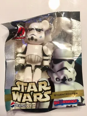 Medicom Bearbrick Starwars Stormtrooper Movie Figure 2008 New Toy Keyring • $10