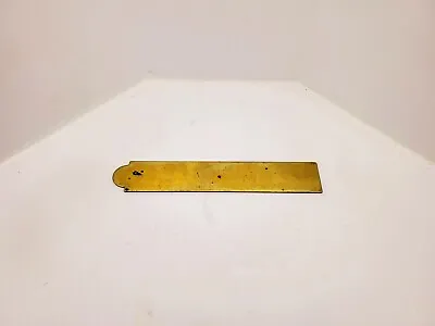 Brass Toeplate 5x7/8  Inlay Flintlock Longrifle Gunsmith Percussion Build Parts • $9.99