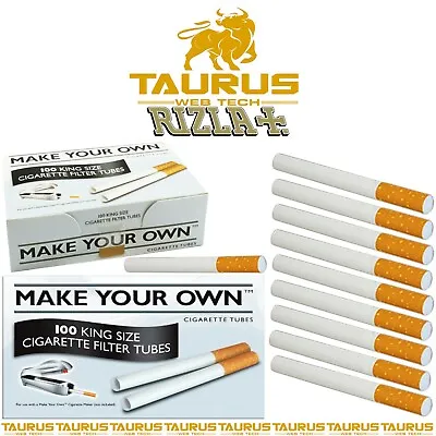 £48.95 • Buy 5000 X RIZLA Filter MYO Classic TUBES Tips KS Paper Smoking Cigarette Tobacco UK