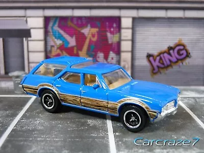 2023 Matchbox Blue '71 Oldsmobile Vista Cruiser Wagon From Wagons Pack Loose D2 • $3.25