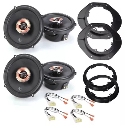 Infinity Kappa 63XF 6.5  2Way Front & Rear Door Speakers For 2015-2020 Ford F150 • $311.99