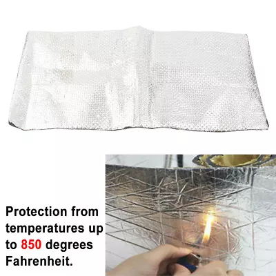 For ATV Bike Fairing Pre Grade Heat Shield Cover Self Adhesive Sheet Protector • $18.66