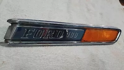 OEM 1968 69 70 71 72 Ford Truck F100 RH Pass Side Hood Emblem Badge C8TB-16720-A • $50