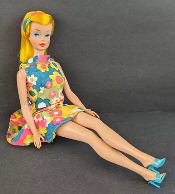 Vintage 1960s #1150 Barbie Color Magic Doll In VHTF #1778 Bloom Bursts Outfit • $1995