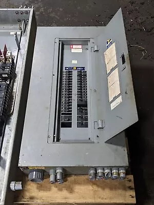 Square D NQOB Panelboard 225 AMP 120/208VAC 3 Phase 4W 42 Space Type 1 Enclosure • $400