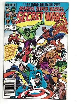 Marvel Super Heroes Secret Wars #1-12 Missing #8  Newsstand Lot (1984) • $134.99