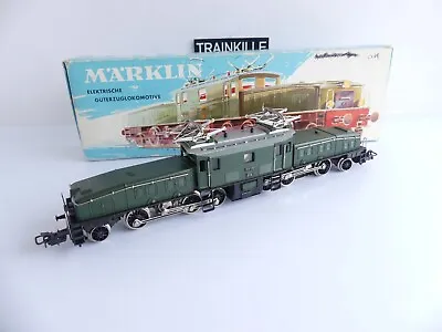 MARKLIN METAL H ELECTRIC LOCOMOTIVE Ce 6/8 3015 CROCODILE TYPE • $410.40