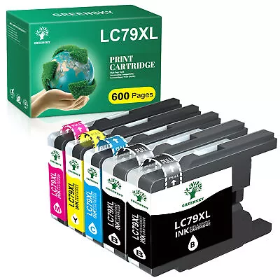 5x LC79 Ink Cartridge Compatible With Brother MFC-J430W MFC-J435W J280W J425W • $10.59