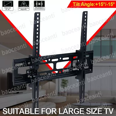 TV Wall Bracket Mount Tilt 32 37 40 42 46 50 52 55 65INCH For SONY LG Samsung UK • £9.90
