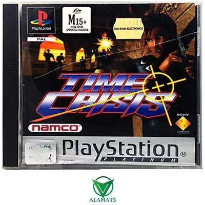 Time Crisis PS1 [GI] PAL Shooter • $37.51