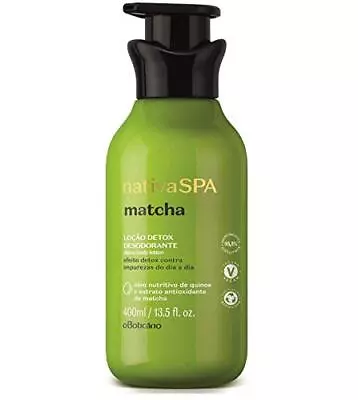 O Boticario Nativa Spa Matcha Women's Moisturizing Body Lotion • $38.40