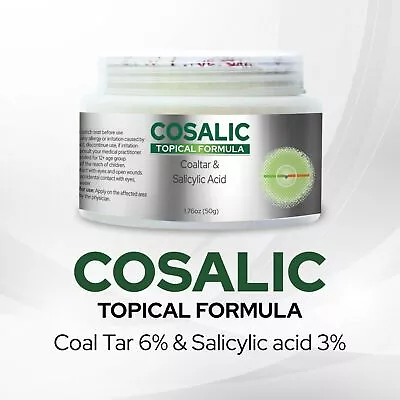Coal Tar Salicylic Acid For Psoriasis 50gm/1.76oz] By Salve • £8.65