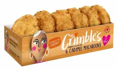 Mrs Crimbles Caramel Macaroons 180g (Pack Of 12) • £25.30