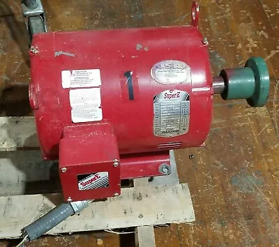 Baldor EM3311T Super Efficient Industrial Motor 7.5HP 213T 230/460 Volt 3 Phase • $260