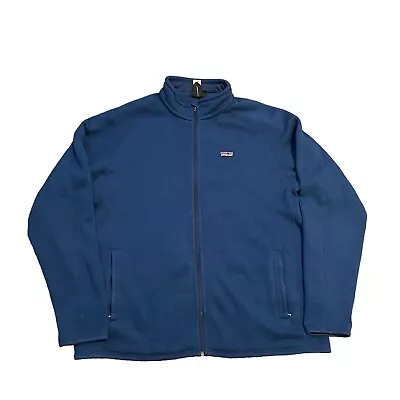 Patagonia Better Sweater Fleece Jacket Men’s XXL Blue  Full Zip • $44.95