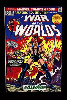 Amazing Adventures #18 1973 War Of The Worlds-1st App.KILLRAVEN -NEAL ADAMS ART • $14.99