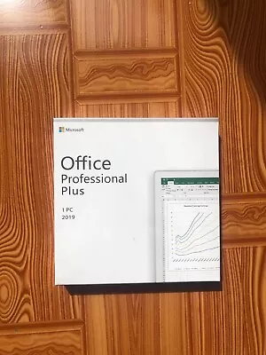 On Sale!Microsoft Office Professional 2019 Plus- 32/64 Bit - Brand New • $159