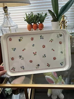 Villeroy & Boch’s Petite Fleur PRINT - Melamine Serving Tray By Mabel • $25