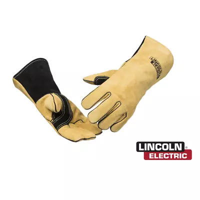 Lincoln Electric K4082-M Heavy Duty MIG/Stick Welding Gloves Medium • $29.89