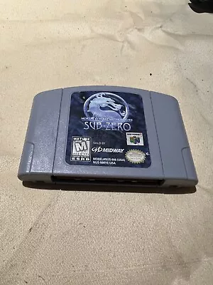 Mortal Kombat Mythologies: Sub-Zero (Nintendo 64 N64) • $22.99