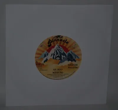 Mankind – Dr. Who - 1978 Vinyl 7  Single - Pinnacle PIN 71 • £2.99