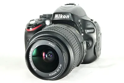 Nikon D5100 Digital SLR Camera W/AF-S NIKKOR 18-55mm F/3.5-5.6G DX VR Lens Set • $399