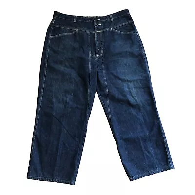 Marithe Francois Girbaud Mens Jeans Blue 40M Cotton Brand Loose Baggie • $34.62