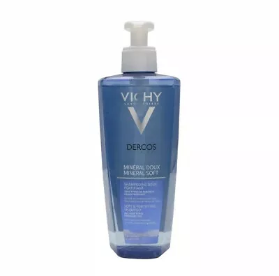 VIchy DERCOS Mineral Soft Fortifying Shampoo 400ml (13.52oz). • $18.50