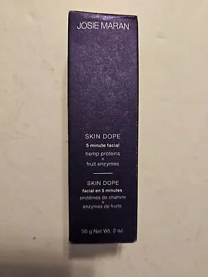 Josie Maran LAVENDER-Skin Dope 5 Minute Facial Hemp Protein. 2 Oz. BRAND NEW • $19.99