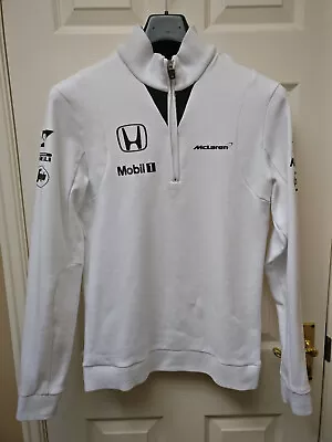 McLaren Honda F1 Official Merchadise 1/4 Zip Sweatshirt (Size: Small) USED  • £35