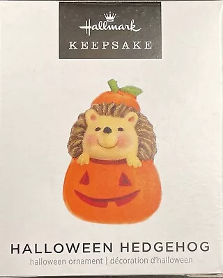 2023 Hallmark  HALLOWEEN HEDGEHOG Keepsake Ornament MINIATURE • $14.99