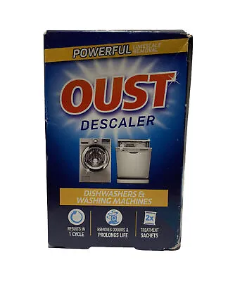 NEW Oust Dishwasher & Washing Machine Deep Cleaning Descaler / Limescale Remover • £4.90