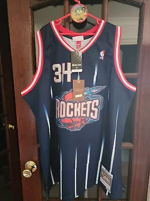 Hakeem Olajuwon '96-'97 Away NBA Jersey Size 2XL • $70