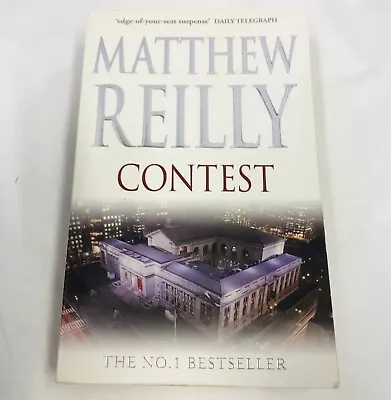 Matthew Reilly CONTEST Suspense Thriller Fiction Stand Alone Novel 2008 Small PB • $16.95