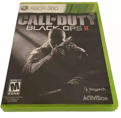 Call Of Duty Black Ops II 2 Xbox 360 - Complete CIB • $39.75