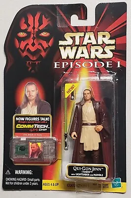 Star Wars Episode I Qui-gon Jinn Naboo With Lightsaber And Handle • $34.18