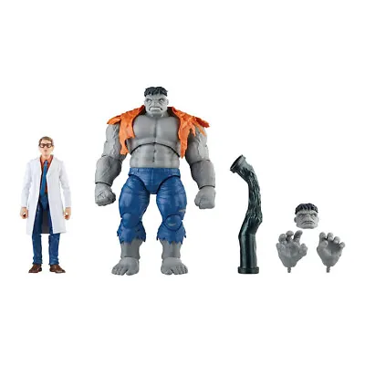 Marvel Legends Series Gray Hulk And Dr Bruce Banner Avengers 6 In Action Figures • $38.75