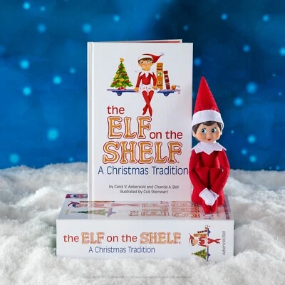 $59.99 • Buy The Elf On The Shelf A Christmas Tradition Book & Girl Scout Elf (Light)