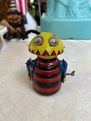 Vintage Marx 1965 Tin Lithograph Japan Chompy Beetle Wind-Up Toy With Issue • $9.35