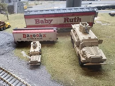 HO Scale 1:87 Cougar 6x6 MRAP 3D Printed And Hand Painted- US Army Desert Camo • $13