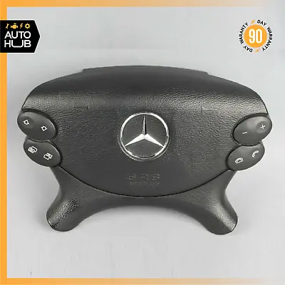 Mercedes W209 CLK350 E320 SL500 E350 Steering Wheel Airbag Air Bag Black OEM • $228.25